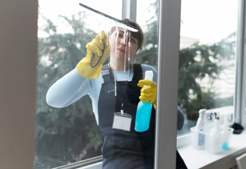 Nettoyage de vitres intérieures et extérieures à Restigné